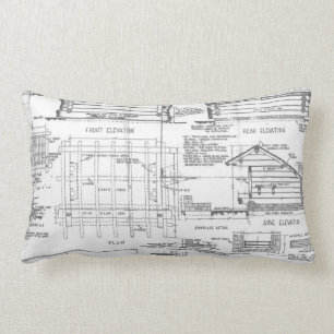 Blueprint for Lean To Lumbar Pillow