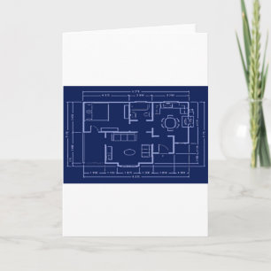 blueprint - house plan card