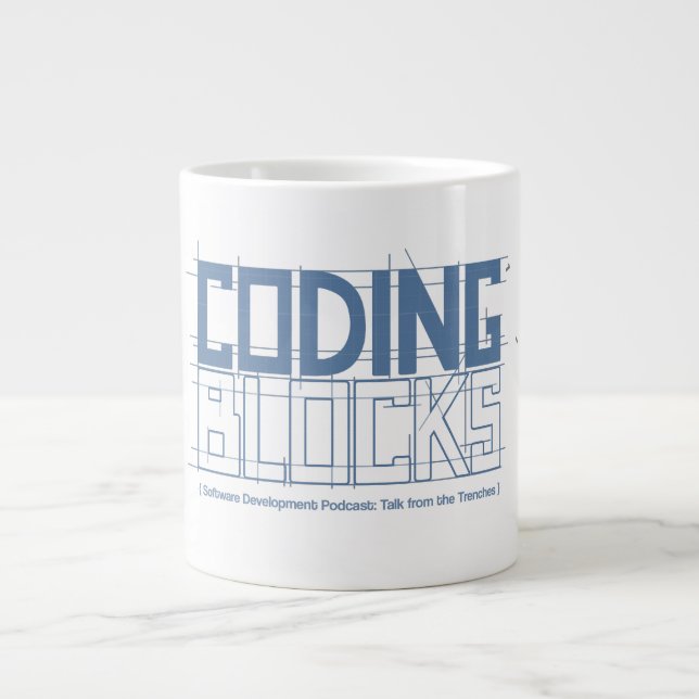 Blueprint Jumbo Mug (Front)