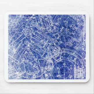 Blueprint Mouse Pad