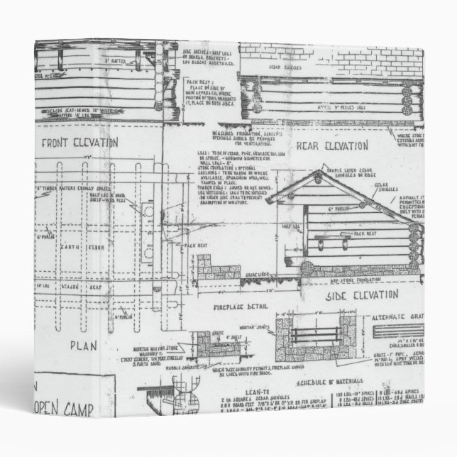 Blueprints Binder (Front/Spine)