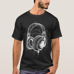 blueprints headphones T-Shirt