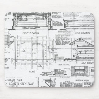 Blueprints Mouse Pad