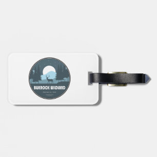 Bluerock Wildland Provincial Park Deer Luggage Tag