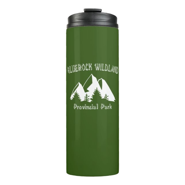 Bluerock Wildland Provincial Park Thermal Tumbler (Front)