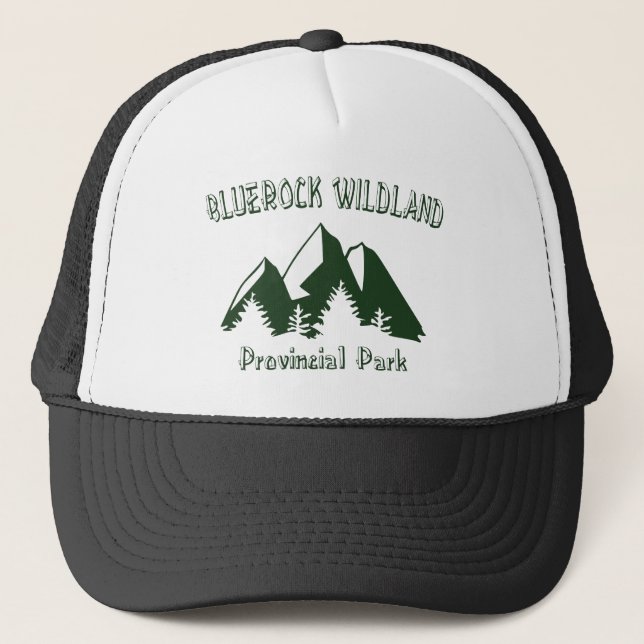 Bluerock Wildland Provincial Park Trucker Hat (Front)