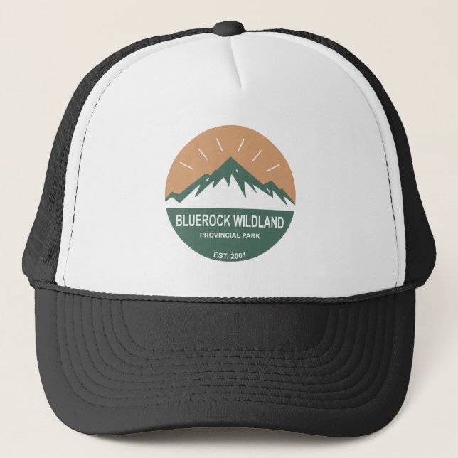 Bluerock Wildland Provincial Park Trucker Hat (Front)