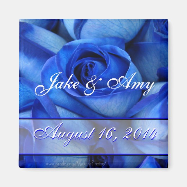 BlueRoses Couples magnet-customize Magnet (Front)