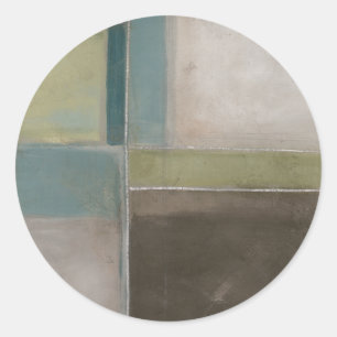 Blues at Dusk II Classic Round Sticker