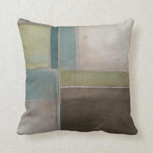 Blues at Dusk II Throw Pillow