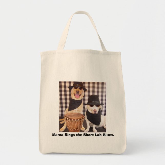 Blues Brothers Labs Tote Bag (Front)