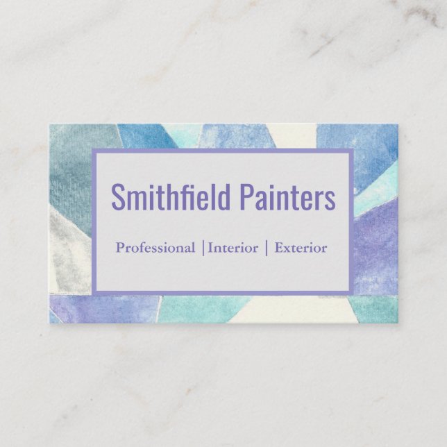 Blues Business Card (Front)