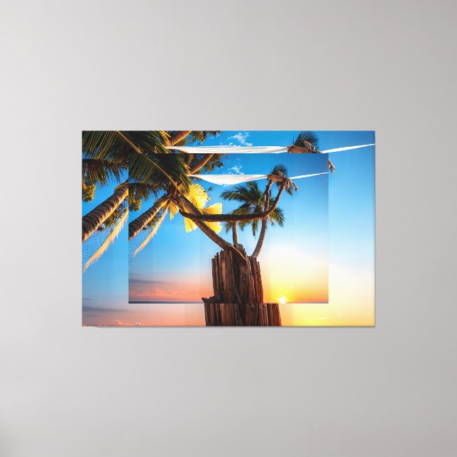 blues canvas print (Front)