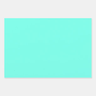 Blues Colors Wrapping Paper Sheets