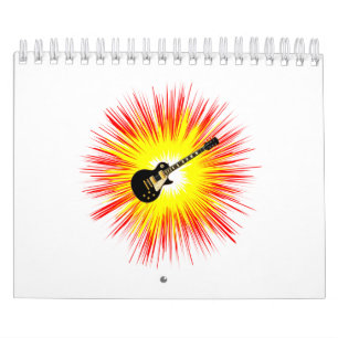 Blues Guitar Flash Calendar