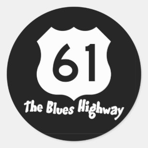 Blues Highway Sticker