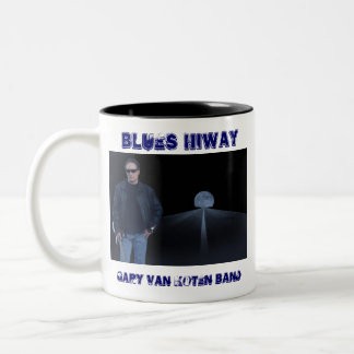 Blues Hiway 1 Two-Tone Coffee Mug