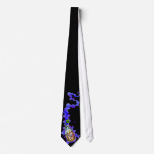 Blues in a Bottle necktie