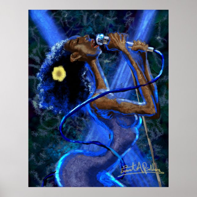 Blues in Rhapsody Poster (Devant)