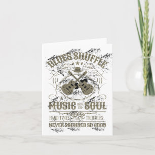 Blues Music from the Soul - Guitar Card