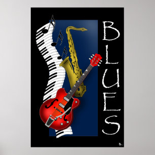 Blues Poster