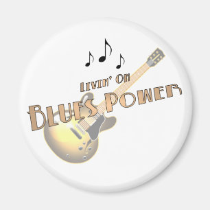 Blues Power Magnet