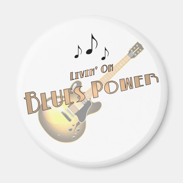 Blues Power Magnet (Front)