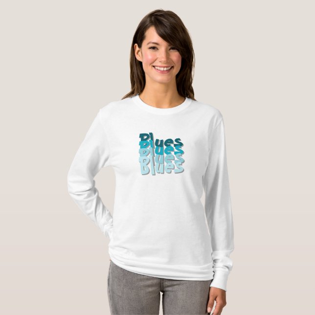 Blues T-Shirt (Front Full)