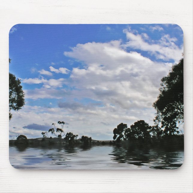 Blueskies & Clouds Mousepad (Front)