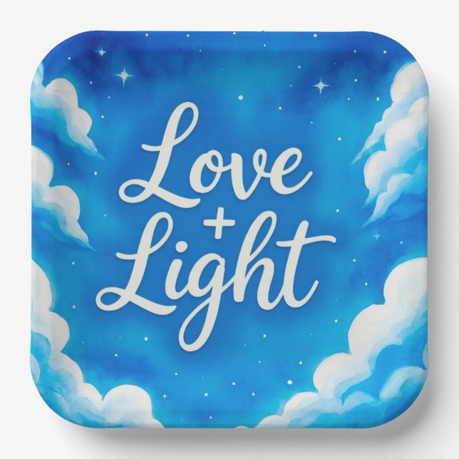 BlueSkys  Paper Plate (Front)