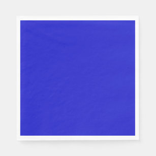 Bluest Blue Paper Napkins