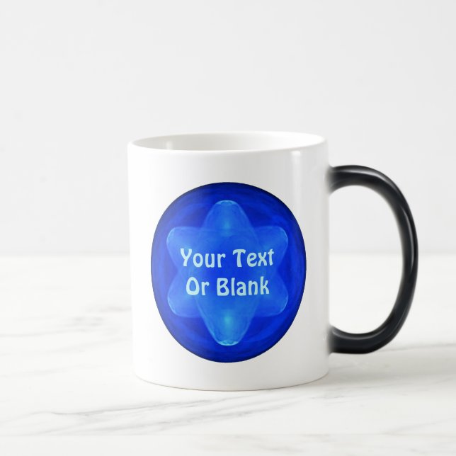 Bluestar Fractal Magic Mug (Right)