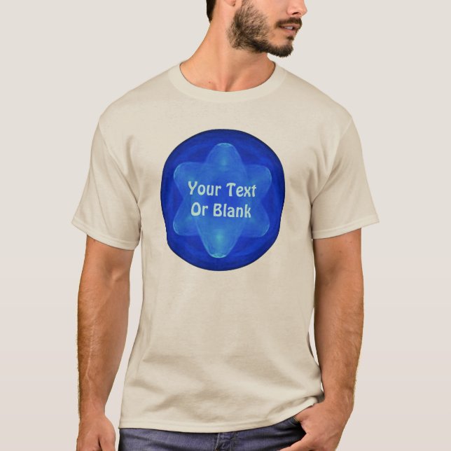 Bluestar Fractal T-Shirt (Front)