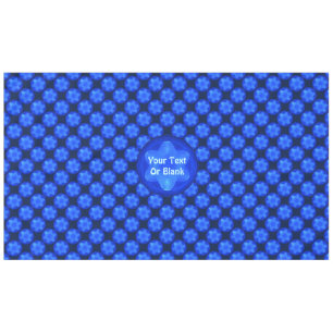 Bluestar Fractal Tablecloth