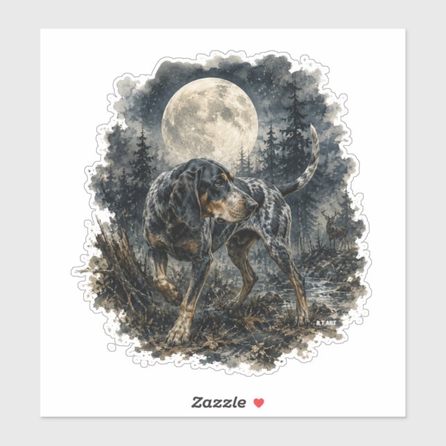Bluetick Coonhound (Sheet)