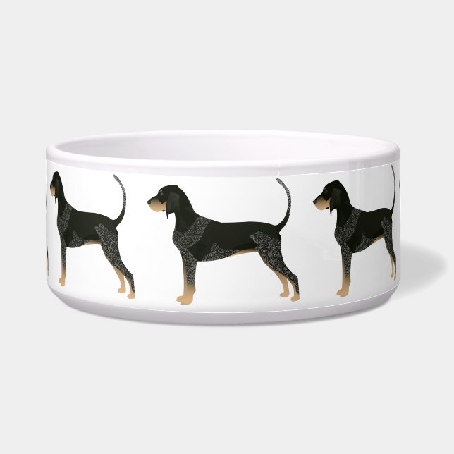 Bluetick Coonhound Basic Breed Customizable Design (Front)