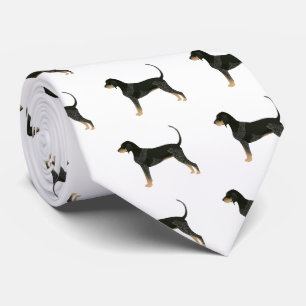 Bluetick Coonhound Basic Breed Customizable Design Tie
