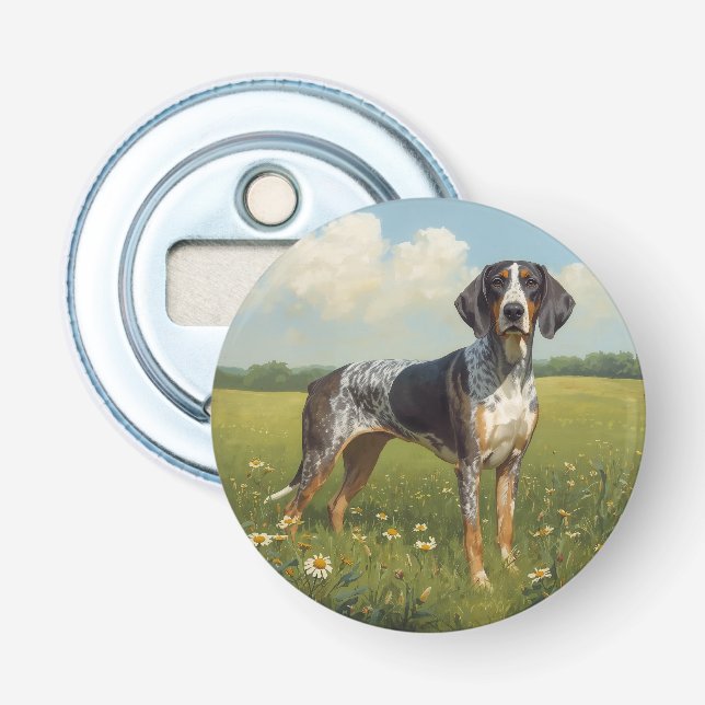 Bluetick Coonhound Bottle Opener (Front)