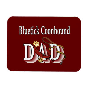Bluetick Coonhound Dad Magnet