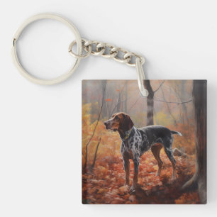 Bluetick Coonhound en automne Leaves automne Inspi