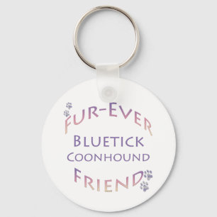 Bluetick Coonhound Furever Keychain