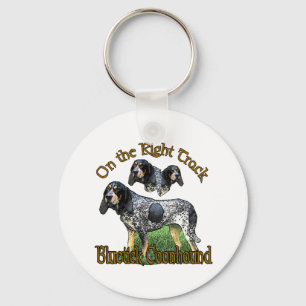 Bluetick Coonhound Gifts Keychain