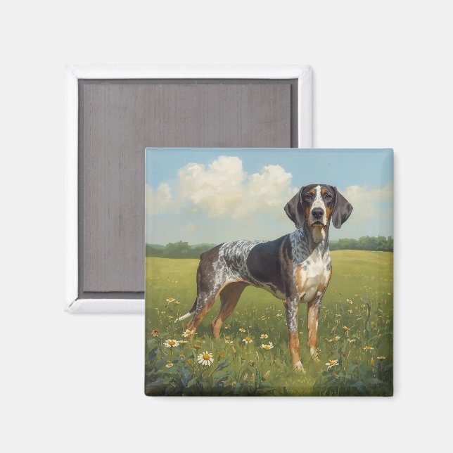 Bluetick Coonhound Magnet (Front/Back)