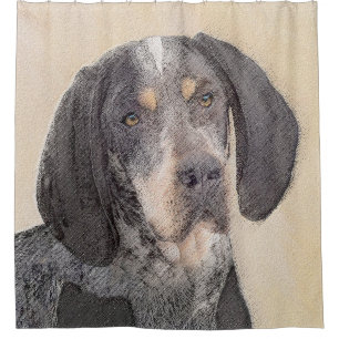 Bluetick Coonhound Painting - Cute Original Dog Ar