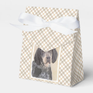 Bluetick Coonhound Painting - Cute Original Dog Ar Favor Box