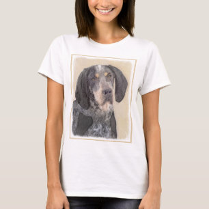 Bluetick Coonhound Painting - Cute Original Dog Ar T-Shirt