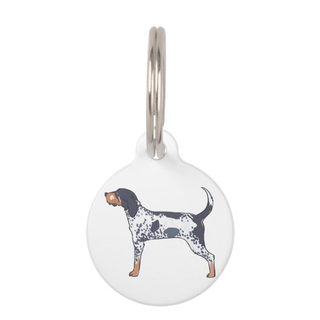 Bluetick Coonhound Pet Tag (Front)