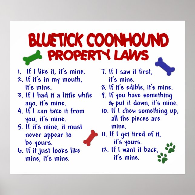BLUETICK COONHOUND PL2 POSTER (Front)