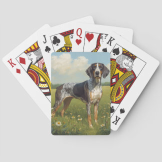 Bluetick Coonhound Playing Cards