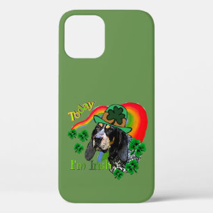 Bluetick Coonhound St Patricks iPhone 12 Case